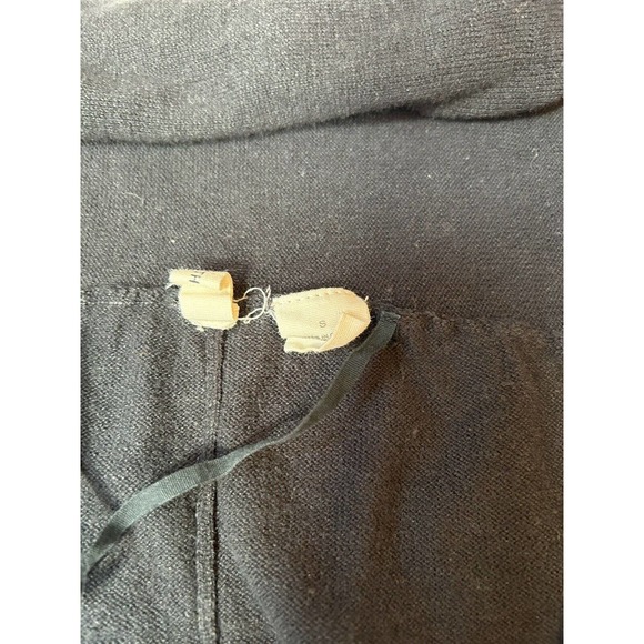 Anthropologie Moth Women Sweater Small black Pullover Knit Dolman Sleeves - Picture 6 of 9